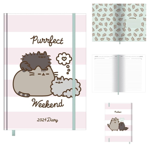 Pusheen Journal 2024 Purrfect Weekend (Paperback)