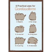 Pusheen - Marshmallow Wall Poster, 22.375" x 34" Framed