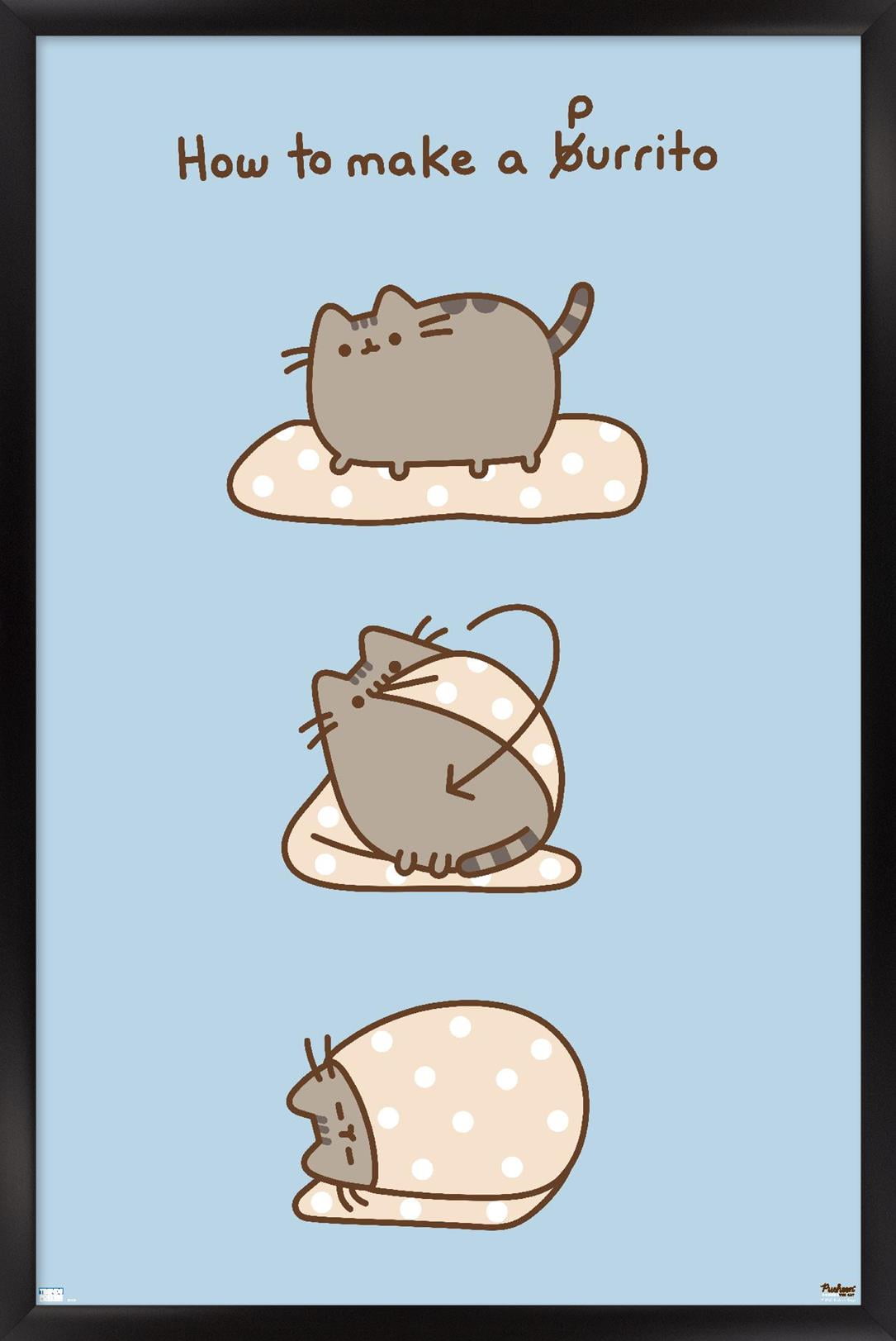Pusheen Purrito Wall Poster, x 34