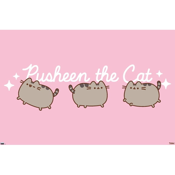Pusheen - Pusheen The Cat Wall Poster, 14.725" x 22.375"