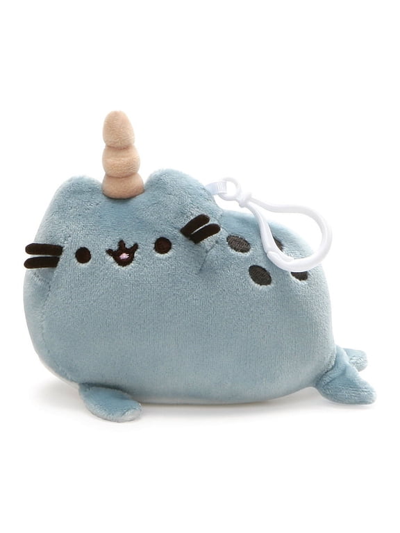 Pusheen Pusheenimal Narwhal 5-Inch Plush Backpack Clip
