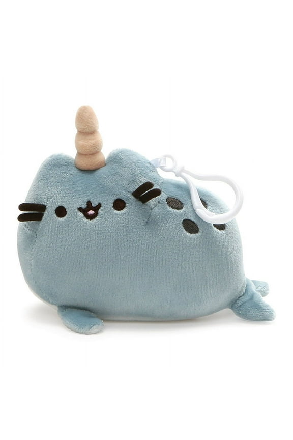 Pusheen Pusheenimal Narwhal 5-Inch Plush Backpack Clip