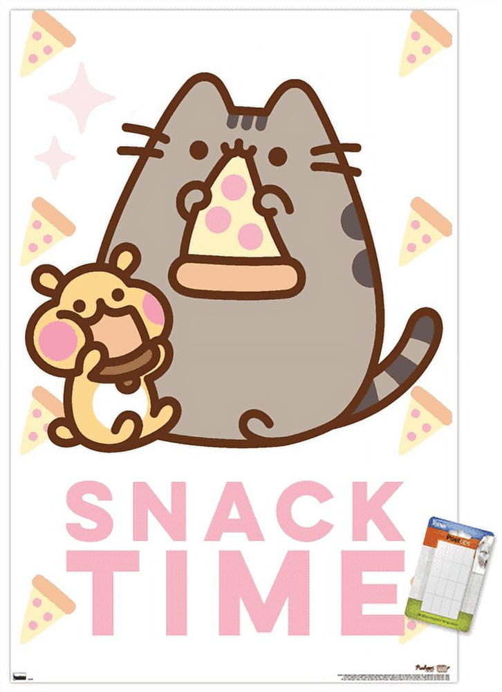 Pusheen - Snack Time Wall Poster, 22.375" x 34"