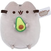 Pusheen Snackable Avocado Plush Toy, Stuffed Animal for Kids Boys Girls, 9.5”, Gray