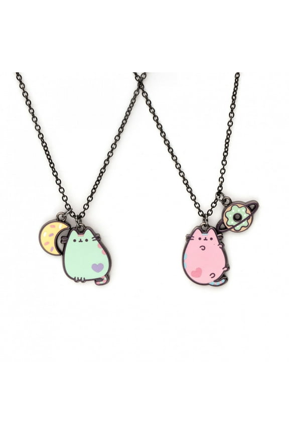 Space Exclusive 2-Piece Stainless Steel Necklace Set