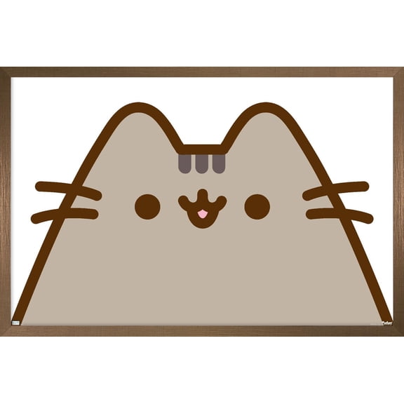 Pusheen - Surprise Wall Poster, 14.725" x 22.375" Framed