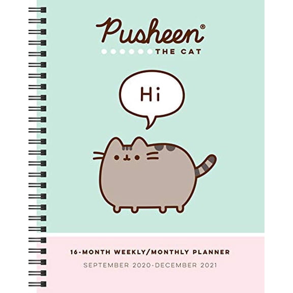 Pre-Owned Pusheen The Cat Weekly/Monthly Planner 2020-2021 Calendar Paperback