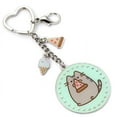 thumbnail image 1 of Pusheen the Cat Pizza Keychain, 1 of 2