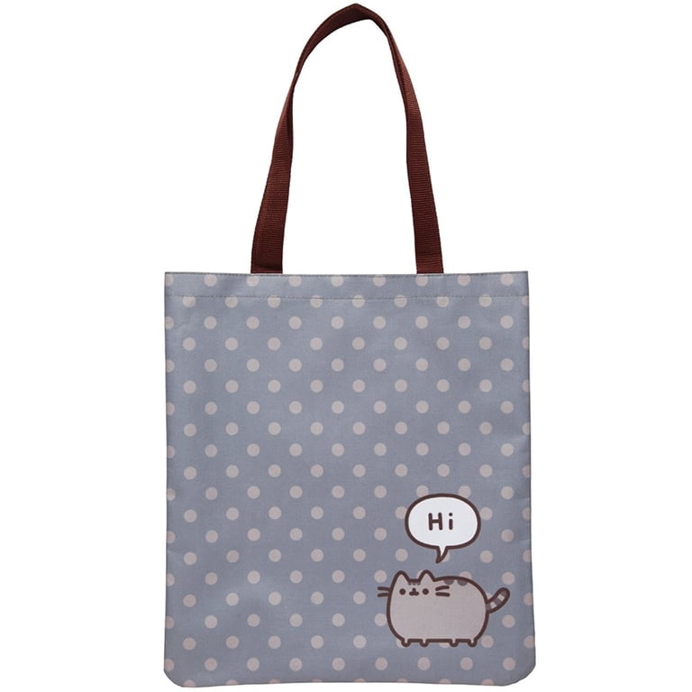 Pusheen The Cat Hi Polka Dot Tote Bag - Walmart.com