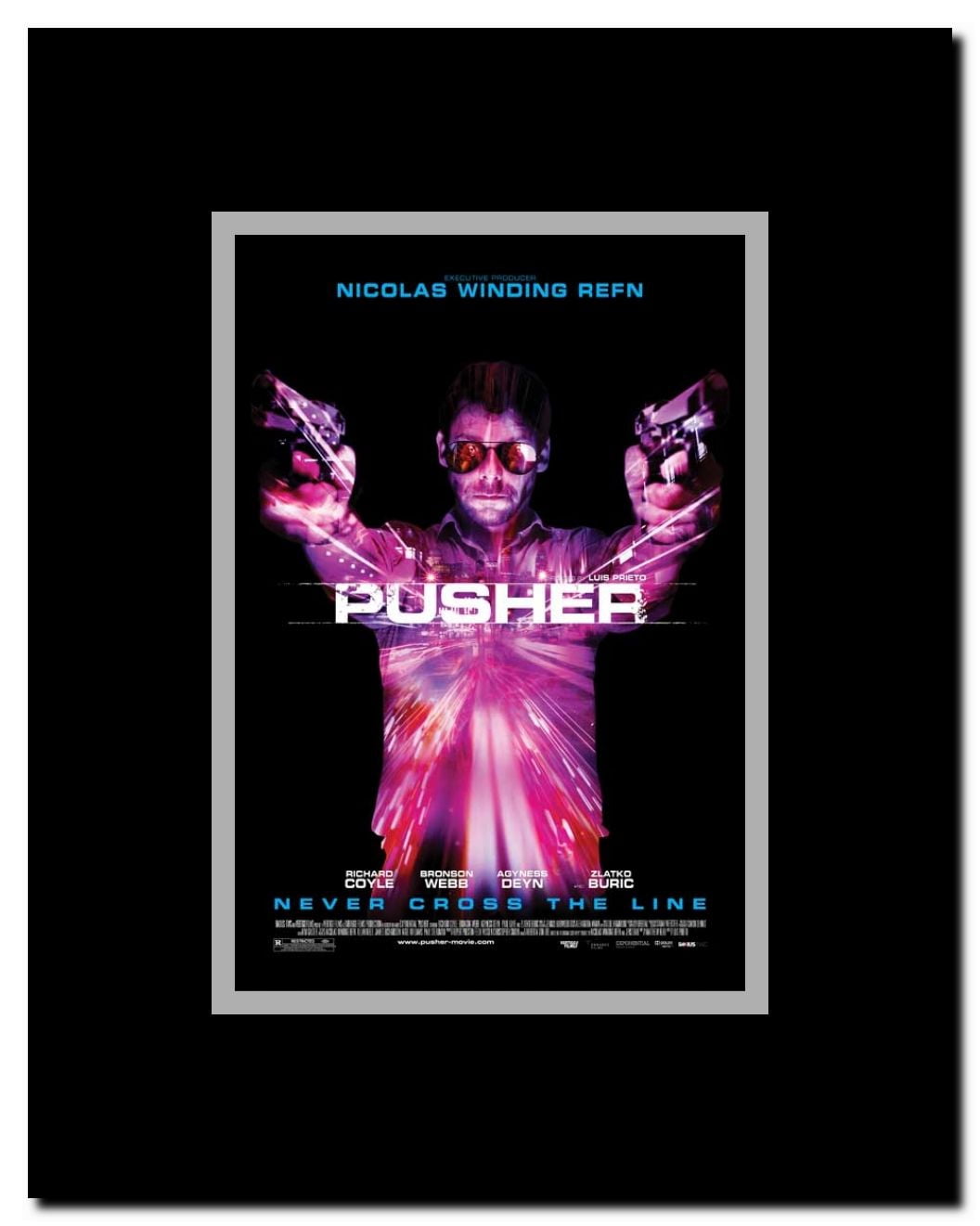 Pusher Framed Movie Poster