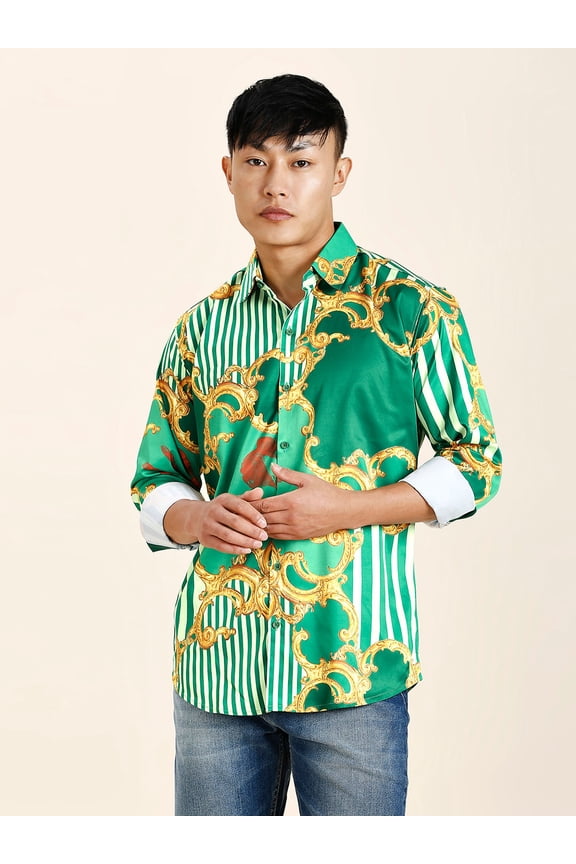 Pushpa 2 Abstract Printed Men's Shirt