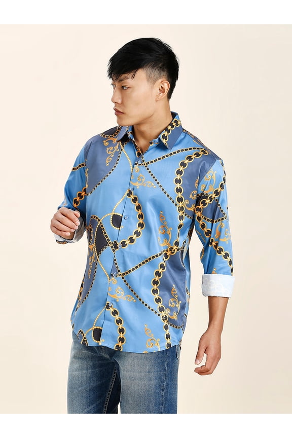 Pushpa 2 Abstract Printed Men's Shirt