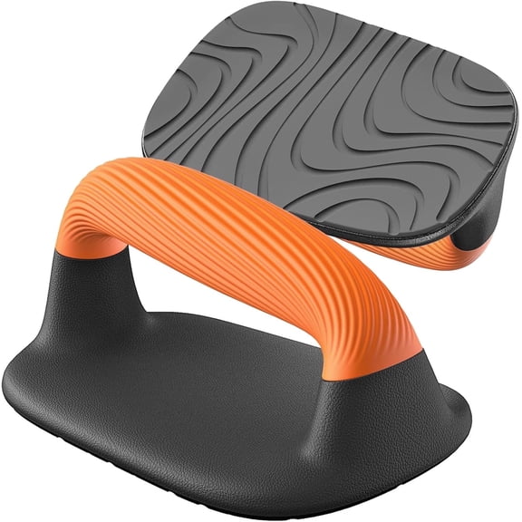 Runstore Pushup Handles, Push Up Bars, Pushup Stands Wide Grips with Anti-Slip Soft Plastic Perfect for Strength Training