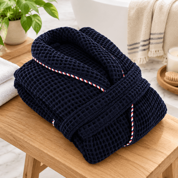 Puskulton Luxury Waffle Robe For Women & Men - Walmart.com