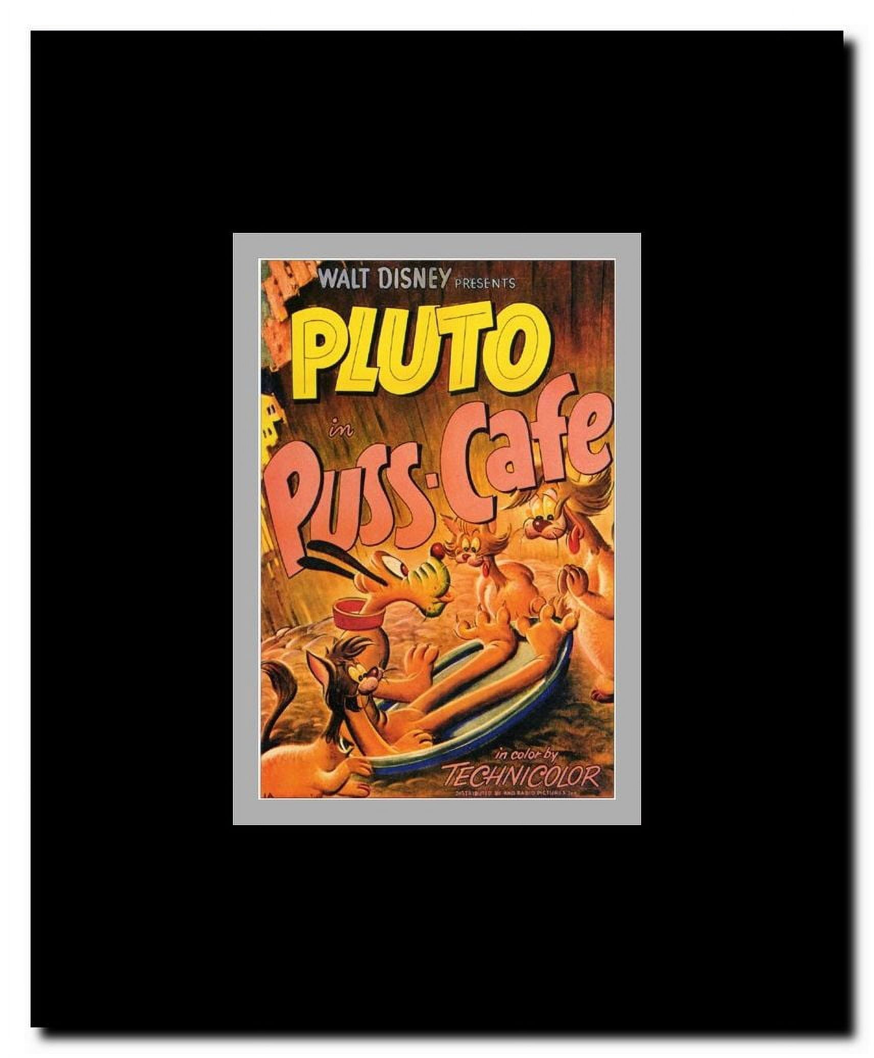 Puss Cafe Framed Movie Poster