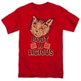 thumbnail image 1 of Puss N Boots Boot A Licious Adult 18/1 T-Shirt Red, 1 of 1