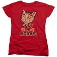thumbnail image 1 of Puss N Boots Boot A Licious Women's T-Shirt Red, 1 of 1