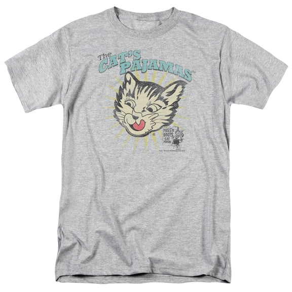 Puss N Boots Cats Pajamas Officially Licensed Adult T Shirt