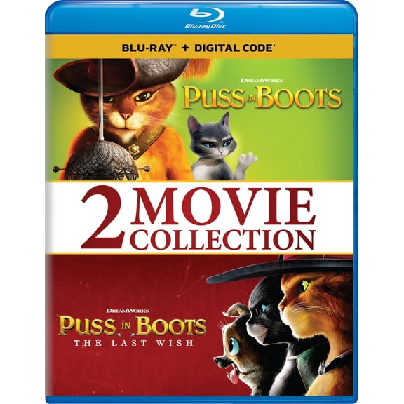 Puss in Boots 2-Movie Collection (Blu-ray + DVD + Digital Copy)