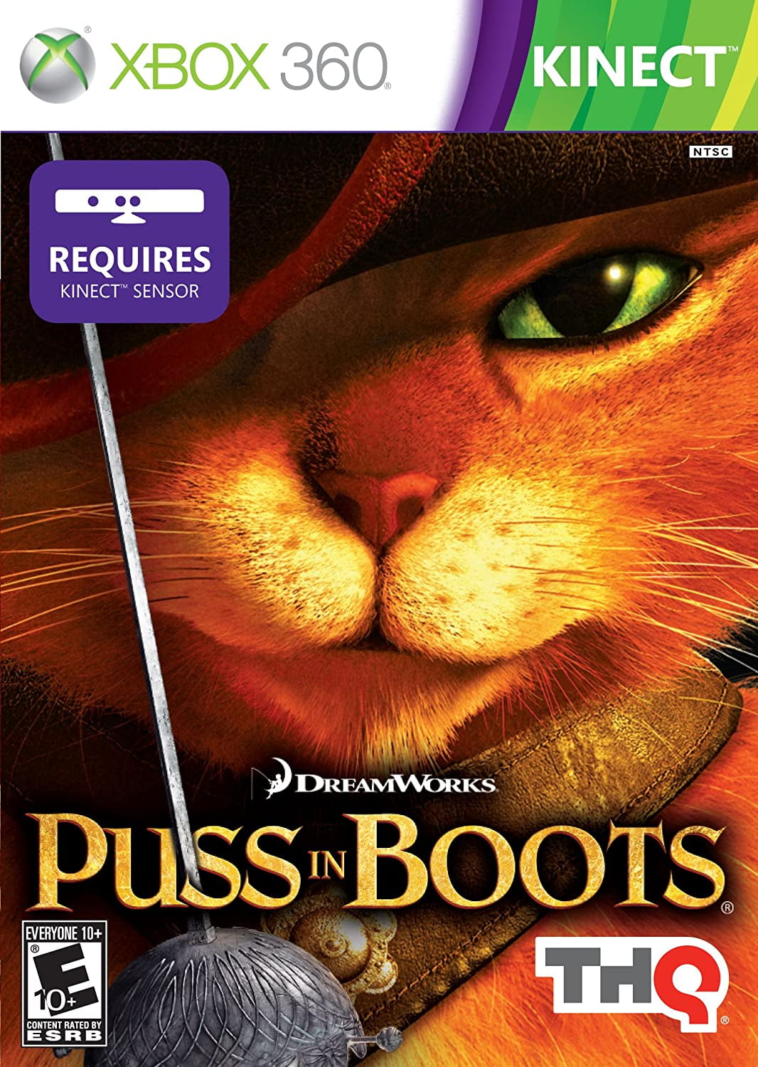 Puss in Boots - Requires XBOX 360 with Kinect Sensor 