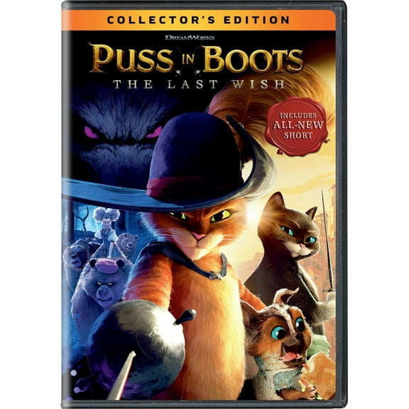 Puss in Boots: The Last Wish (DVD)