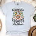 thumbnail image 1 of Put On Kindness Shirt – Let It Bloom Colossians 3:12 Christian Floral Tee, Ash, Size 2XL, 1 of 6