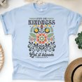 thumbnail image 1 of Put On Kindness Shirt – Let It Bloom Colossians 3:12 Christian Floral Tee, Light Blue, Size XL, 1 of 6