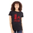 thumbnail image 1 of Put Out Fire Firefighter Fireman Womens Fitted Plus Size Graphic Tee Brisco Brands 2X, 1 of 5