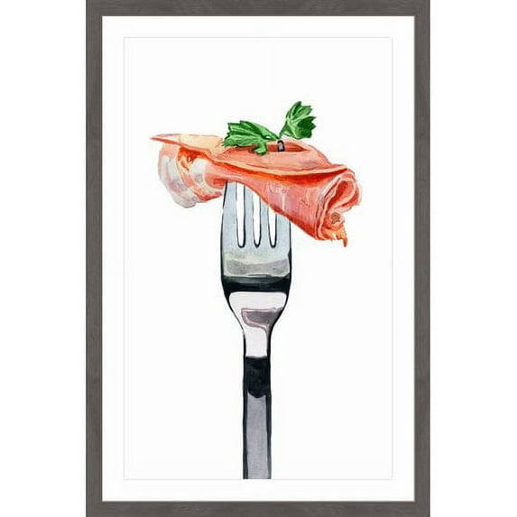 "Put a Fork in It" Framed Painting Print