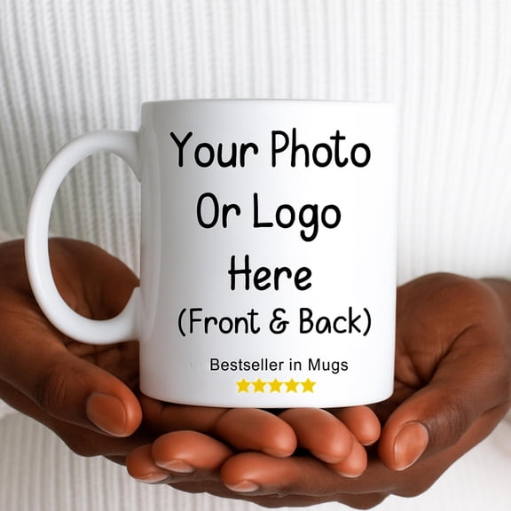 Put a Photo or Custom Company Logo on a Coffee Mug