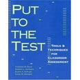 thumbnail image 1 of Pre-Owned Put to the Test: Tools Techniques for Classroom Assessment (Paperback) 0325002789 9780325002781, 1 of 1
