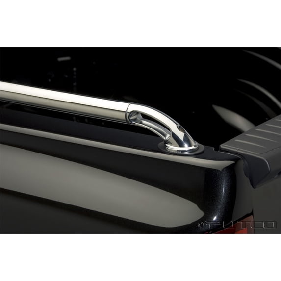 Putco 89846 Lockers Side Bed Rail; Stainless Steel; Pair;