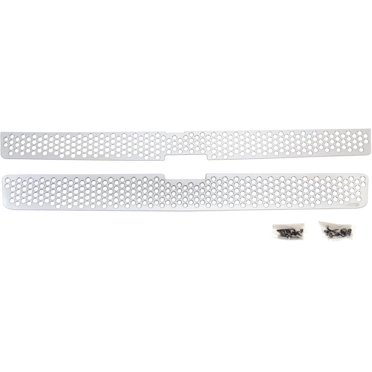Grille Assembly For 07-10 Chevy Silverado 2500 HD 3500 HD – Chrome Frame Black Insert