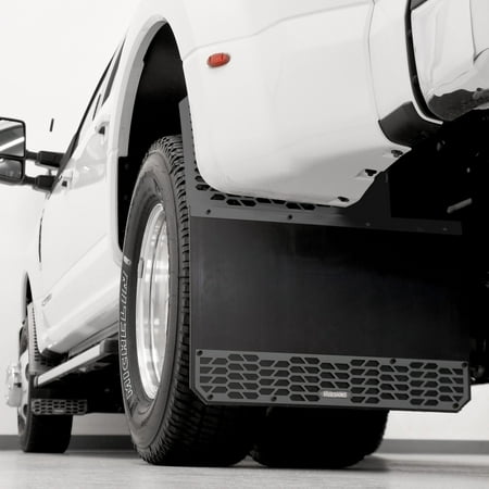 Putco 10-18 Ram HD Dually - (Fits Rear) - Set of 2 Mud Skins - HDPE w/ Hex Shield - 78265 Fits select: 2018 RAM 3500 ST, 2014-2015 RAM 3500 SLT