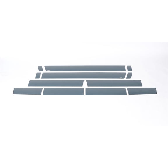Putco 11-16 Ford SuperDuty - Super Cab 8ft (12pcs - 6.25in Wide) Black Platinum Rocker Panels - 9751453BP Fits select: 2011-2016 FORD F250 SUPER DUTY, 2011-2016 FORD F350 SUPER DUTY
