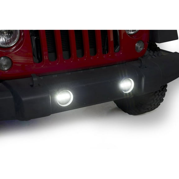 Putco 12001 Fog Light, LED Performance Replacement Fits select: 2015-2017 JEEP WRANGLER UNLIMITED, 2012-2014 JEEP WRANGLER