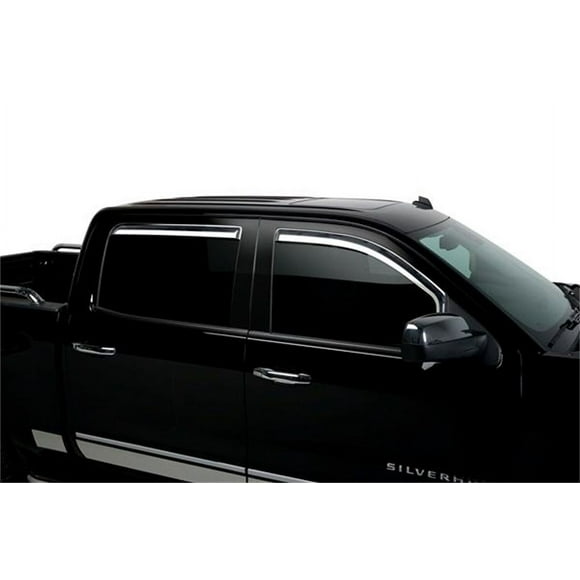 Putco 15-20 Cadillac Escalade ESV (Set of 4) Element Chrome Window Visors - 480038