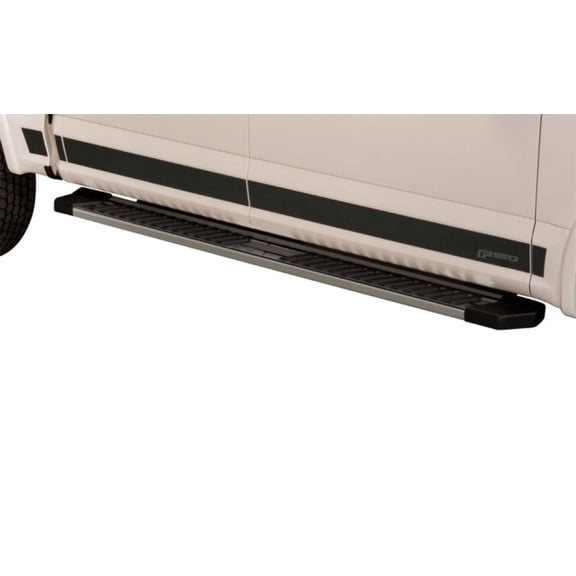 Putco 15-20 Ford F-150 Super Cab 6.5ft Box (4.25in Tall - 12pcs) Black Platinum Rocker Panels - 9751442BPFD Fits select: 2019 FORD F150 SUPERCREW, 2016-2018 FORD F150