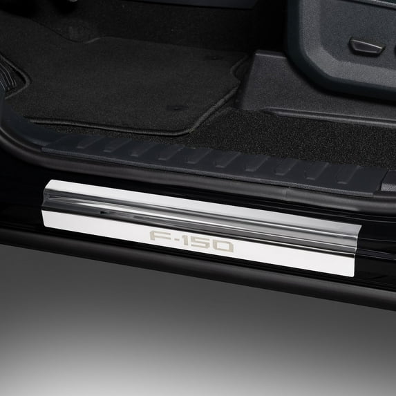 Putco 15-20 Ford F-150 - SuperCrew w/ F-150 Etchinng - 4pcs SS Door Sills - 95150FD Fits select: 2015-2020 FORD F150
