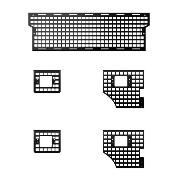 Putco 195102 Truck Molle Bed Panel Fits Ford F-150 Fits select: 2019 FORD F150 SUPERCREW, 2016-2018 FORD F150