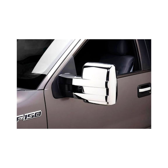 Putco 400522 Mirror Cover For Ford F-150, Chrome Fits select: 2009 FORD F150, 2013-2014 FORD F150 SUPER CAB