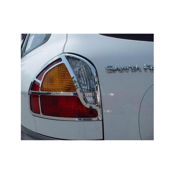 Putco 400847 Tail Light Cover, Chrome Plastic Fits select: 2004-2005 MERCEDES-BENZ ML