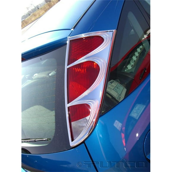 Putco 400848 Chrome Tail Light Cover Fits select: 2000-2004 FORD FOCUS