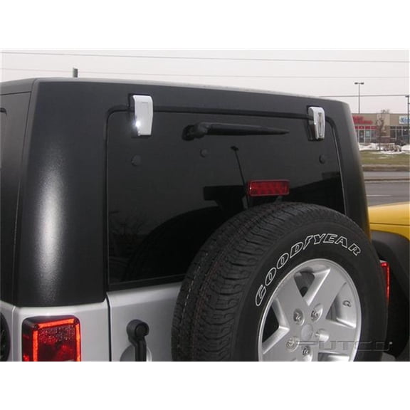 Putco 401267 Door Hinge Cover Fits select: 2015-2017 JEEP WRANGLER UNLIMITED, 2012-2014 JEEP WRANGLER