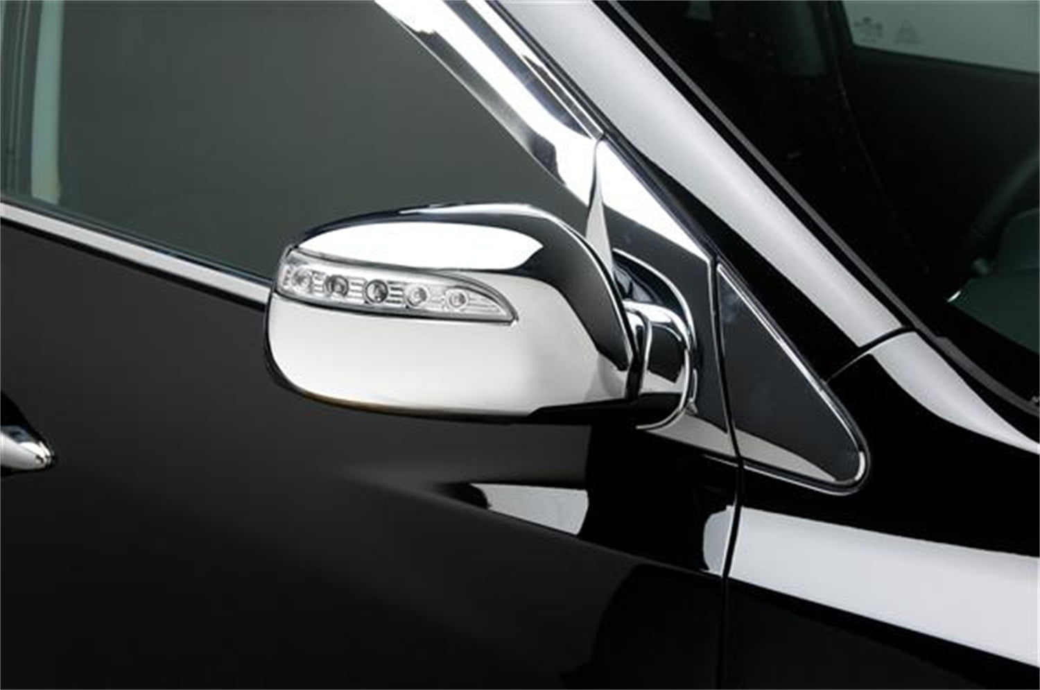 Putco 401764 Chrome Door Mirror Cover Fits select: 2010-2011,2014-2015 HYUNDAI TUCSON
