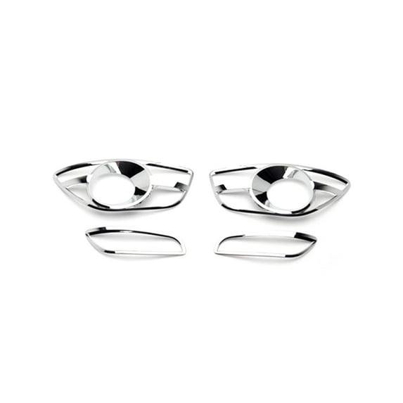 Putco 401784 Chrome Fog Light Trim Fits select: 2013 HYUNDAI SANTA FE SPORT, 2007-2012 HYUNDAI SANTA FE GLS
