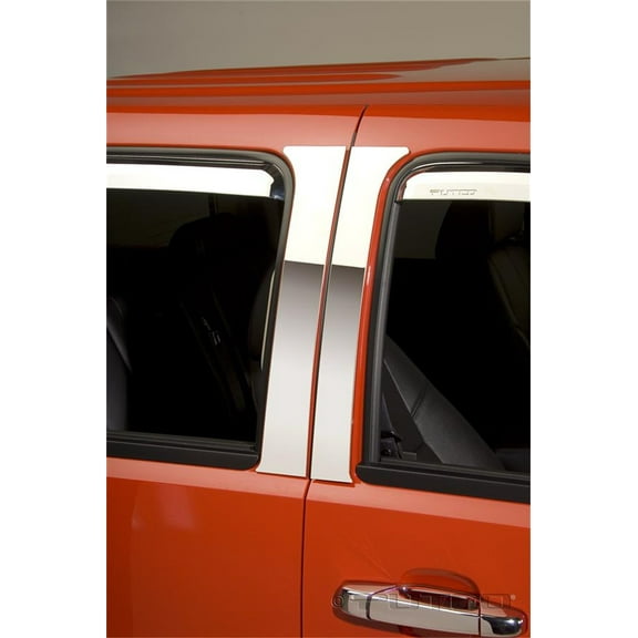 Putco 402616 Classic Decorative Stainless Steel Door Pillar Post Trim Set Fits select: 2007-2014 GMC YUKON