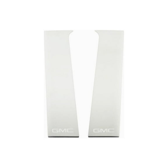 Putco 402677GM-2 Classic Decorative Pillar Posts w/o Accents; Stainless Steel; 2 pc.; Fits select: 2015-2020 GMC CANYON SLE