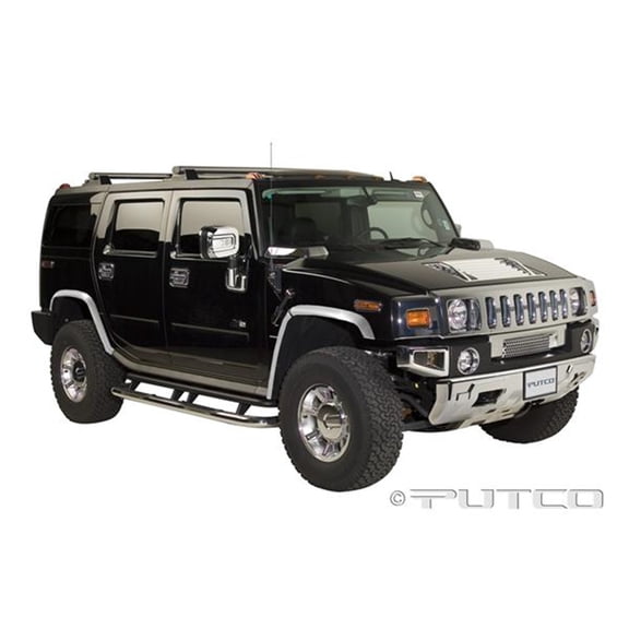 Putco 405004 Chrome Exterior Trim Accessory Package 03-05 H2