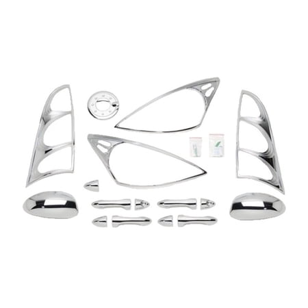 Putco 405070 Chrome Chrome Trim Accessory Package Fits select: 2003 FORD FOCUS SE/SE SPORT/ZTW, 2000-2001 FORD FOCUS SE/SE COMFORT